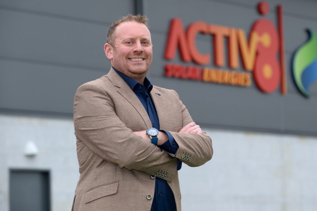 28th September 2023. Ciaran Marron  CEO and founder of Activ8 Energies.
Photo: Justin Farrelly for the Sunday Times.